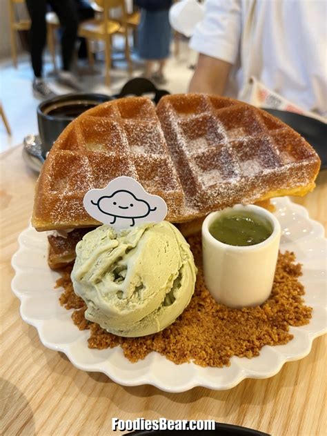 fluffed cafe - sunway mentari reviews|Fluffed waffle cafe new outlet at Sunway Mentari! .